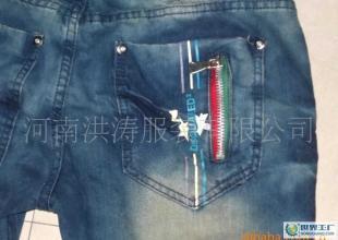 内贸1零售靓仔时装广州正品韩版直筒中腰 牛仔裤_二手设备转让_世界工厂网中国产品信息库